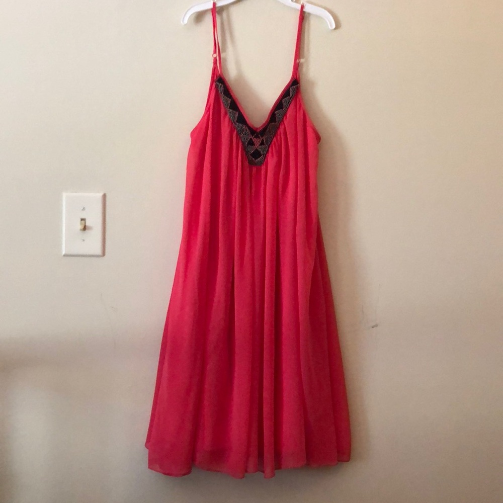 Spaghetti Strap Flow Dress